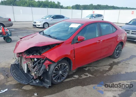 2015 Toyota Corolla S Plus from USA, damaged, VIN 5YFBURHE8FP197032